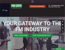 Tablet Screenshot of fm-expo.com